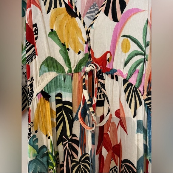 Farm Rio Tropical Print Maxi Dress - Picture 11 of 15